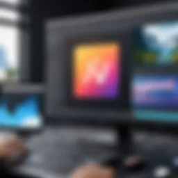 Advanced video editing interface showcasing fast forward features