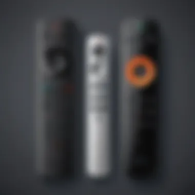 Comparison chart highlighting the features of the Firestick Lite remote against similar streaming remotes.