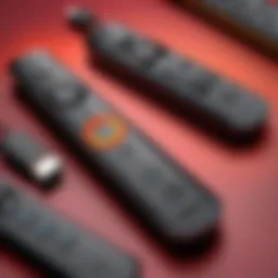 A sleek Firestick remote cover showcasing its design features