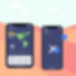 Overview of Flight Tracker 24 app interface