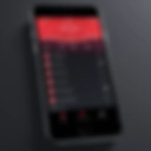 Interface of a popular iPhone call recording app showcasing its features