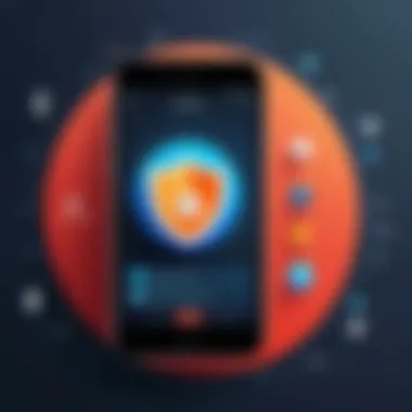 User privacy and security icons
