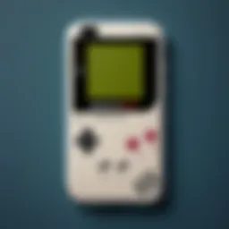 Classic Gameboy design on a phone case