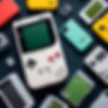 Material options for Gameboy phone cases