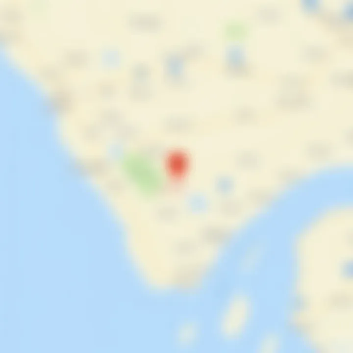 Area Measurement Example on Google Maps Google Maps area measurement example