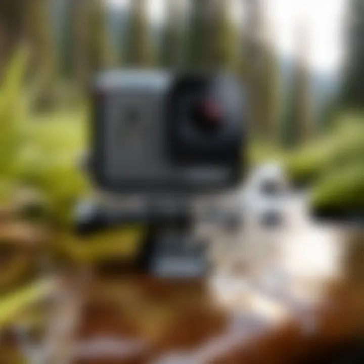 User enjoying outdoor activities with GoPro Shorty