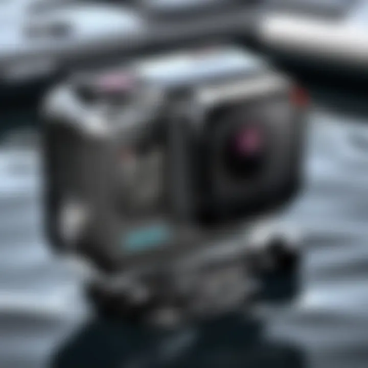 Close-up of GoPro Shorty showcasing its waterproof design