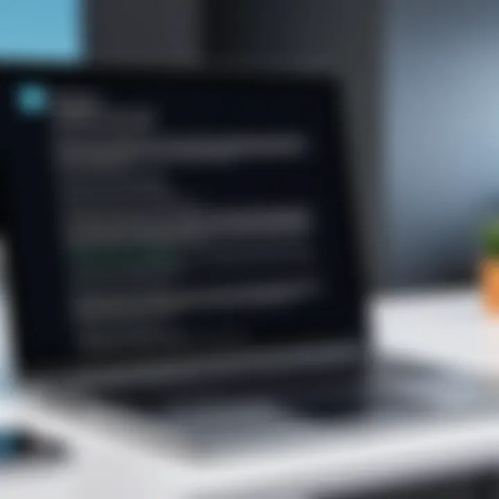 Error message during application installation