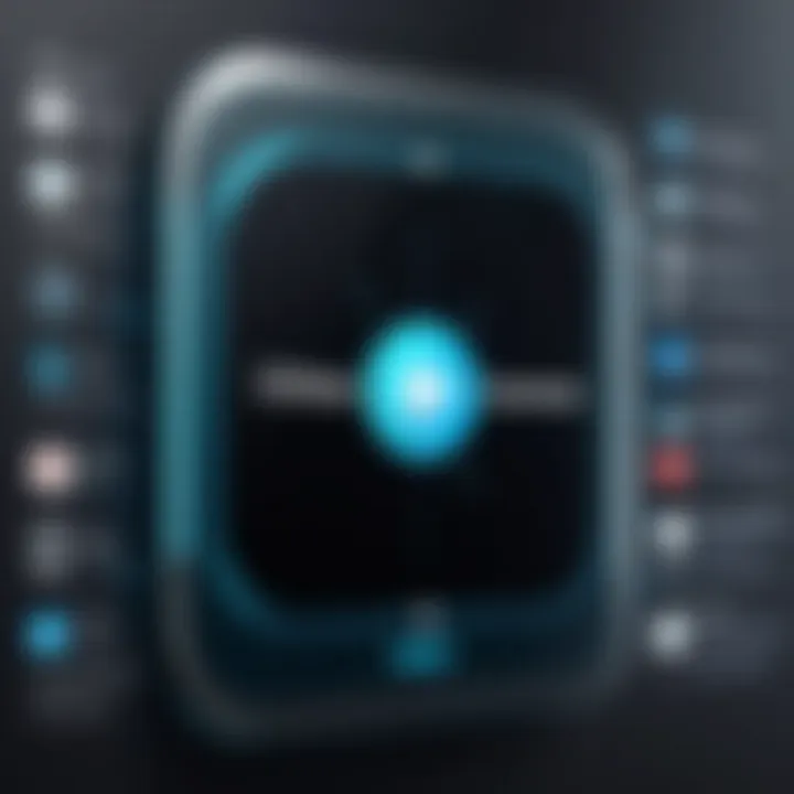 A conceptual graphic illustrating ethical considerations in video app usage