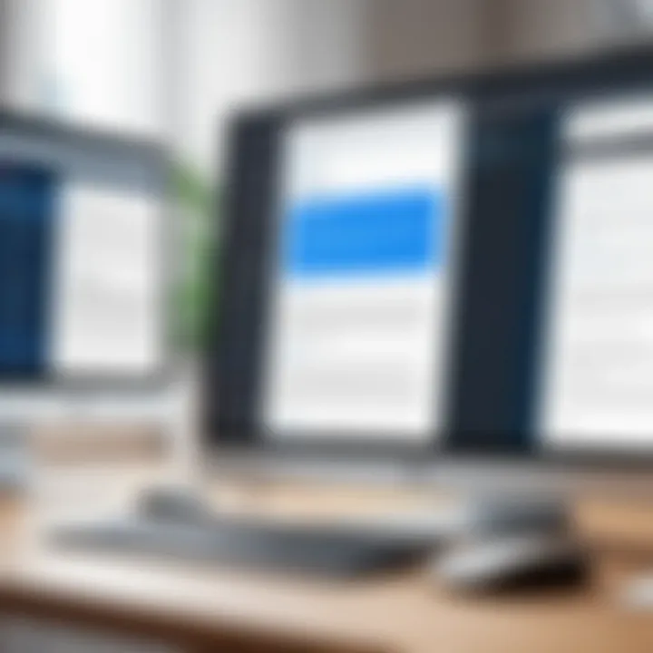 Screenshot of troubleshooting tips for email archiving issues