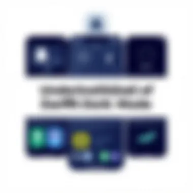 Benefits of dark mode on mobile apps