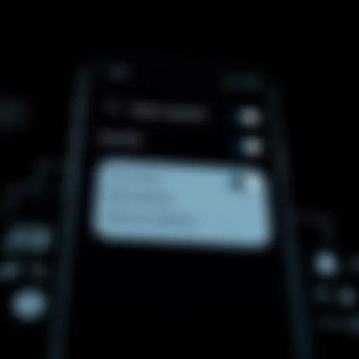 Exploring the Dark Mode Settings on Snapchat Snapchat dark mode settings interface