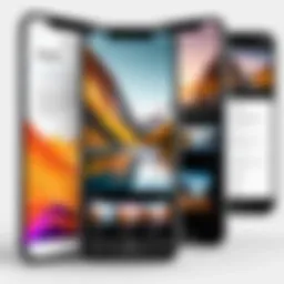 Screenshot of the Photos app on iPhone showing image selection