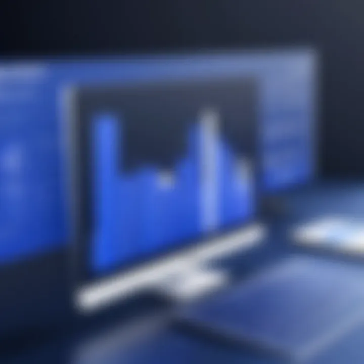 Graph showing engagement analytics on Facebook