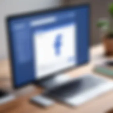 Setting Up Your Facebook Page Visual representation of a Facebook page setup