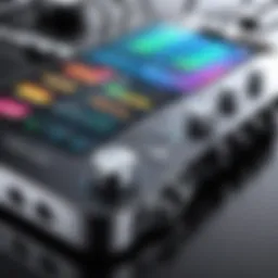 iPhone audio recording interface