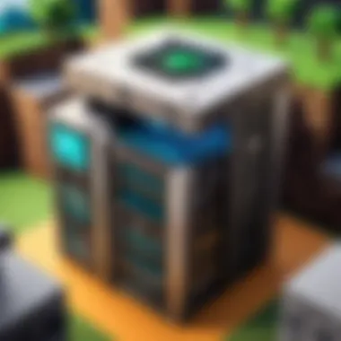 Graphic representation of third-party Minecraft server hosting options