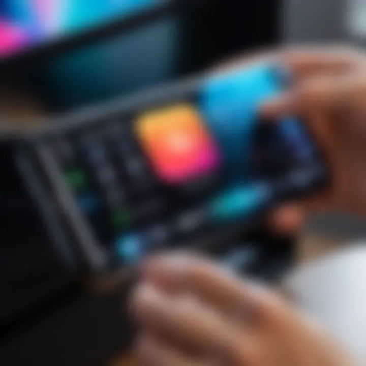 Settings on iPhone for Screen Mirroring