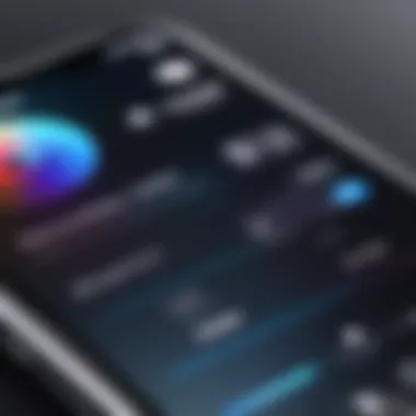 Optimal Settings for Audio Recording on iPhone An iPhone displaying optimal settings for audio recording