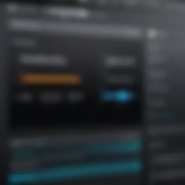 Settings configuration for audio recording