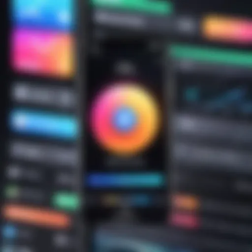 iPhone screen displaying video editing software