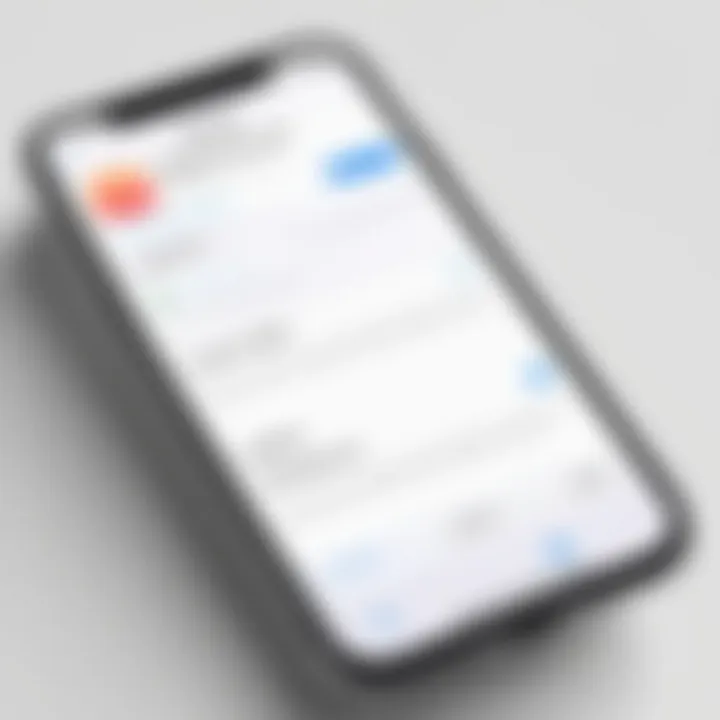 Successful removal notification on iPhone