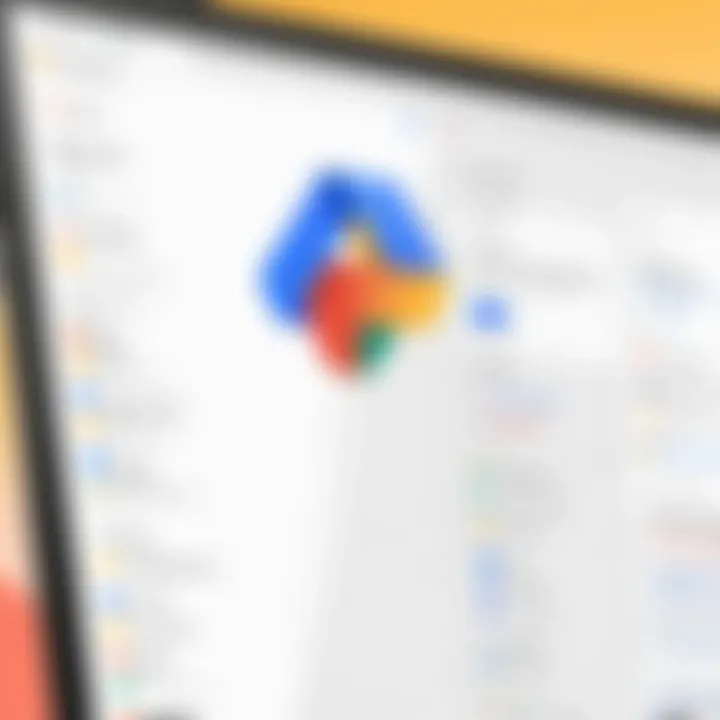 Organized folders in Google Drive for PDF documents