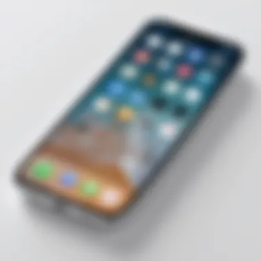 Illustration showing unblocking a number on an iPhone