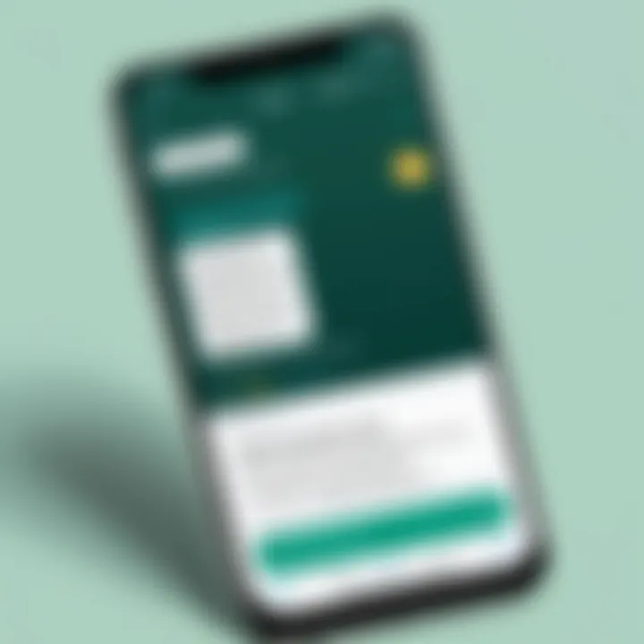 Chat composition screen on WhatsApp