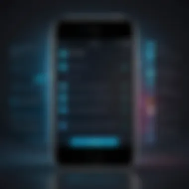 Ensuring Security in Personal Messaging Visual of a secure messaging interface