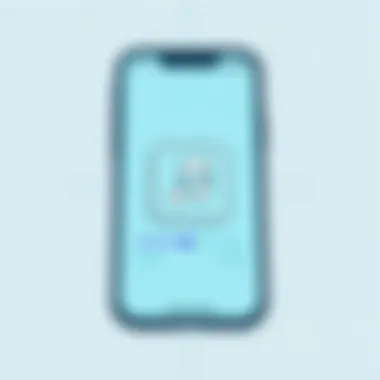 Mobile Music Download A smartphone displaying a music app with a download icon, representing offline music access.