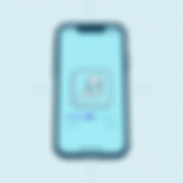 Mobile Music Download A smartphone displaying a music app with a download icon, representing offline music access.