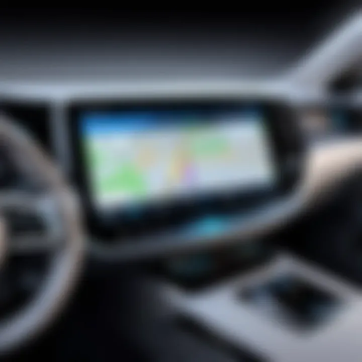 Innovative dashboard interface in Hyundai electric vehicle