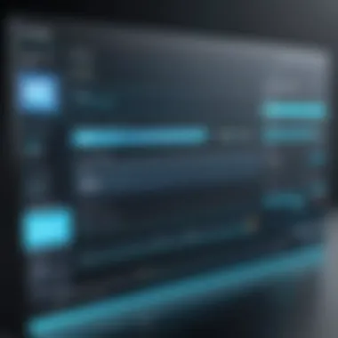 User-Friendly Video Playback Interface A sleek interface of a video playback application showcasing speed options