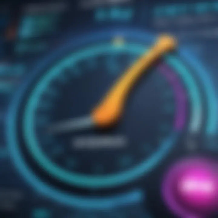 Chart analyzing DNS reliability metrics