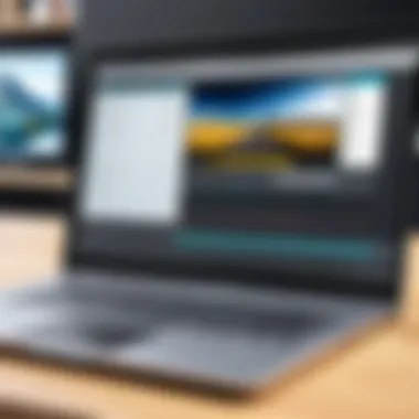 Maximizing Video Clarity High-resolution laptop camera setup.