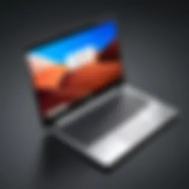 Sleek Design and Modern Aesthetic of the Chromebook Sleek design of the Chromebook with a modern aesthetic