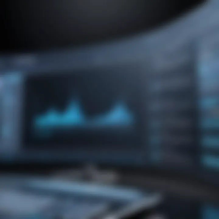 Visual representation of screen recording in action during a presentation