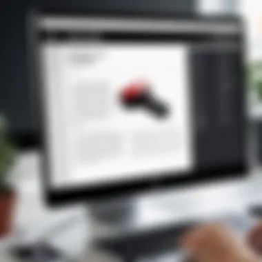 Using Online Tools for PDF Text Addition Screenshot of an online tool for adding text to PDFs