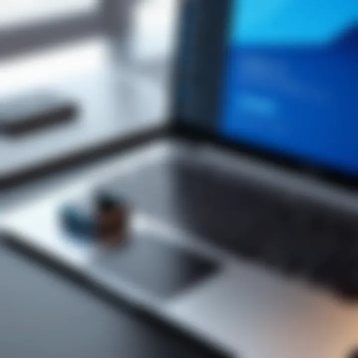 Connecting devices through Bluetooth on a laptop