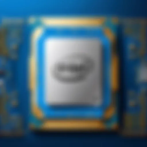 Visual representation of Intel processor generations