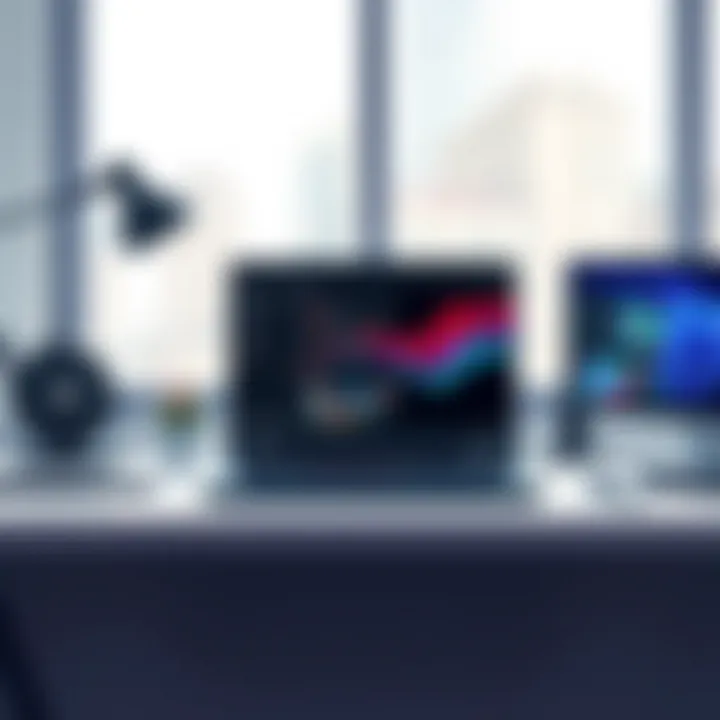 ThinkPad X1 in a Modern Workspace Lenovo ThinkPad X1 in a professional workspace setting