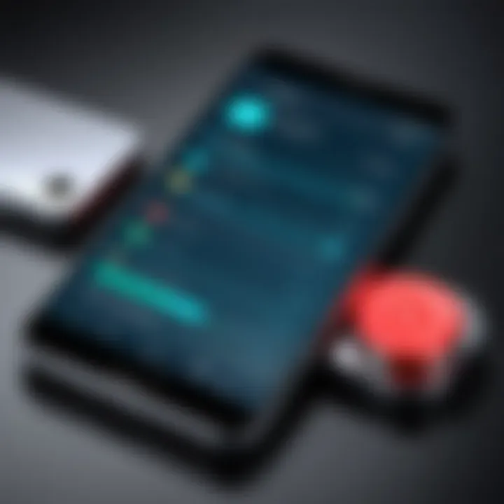 Troubleshooting alarm notifications on a mobile device