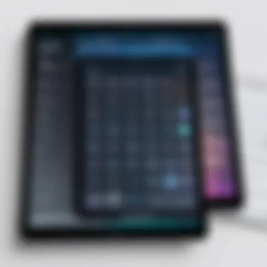 iPad Home Screen with Calculator App Highlighted Screenshot of iPad home screen highlighting Calculator app