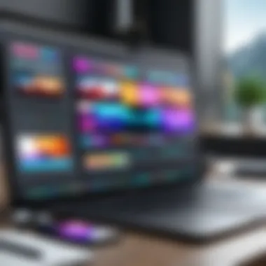 Editing Videos with Powerful Apps User interface of a popular video editing app