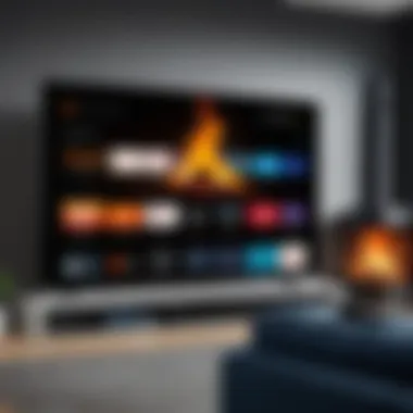 Navigating Fire TV Settings without a Remote User navigating Fire TV settings