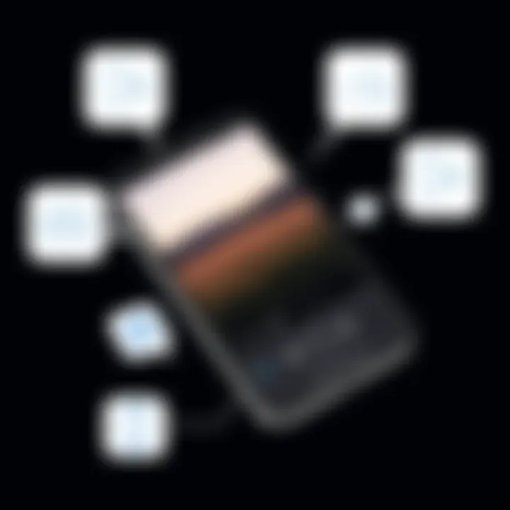 Showcasing photo editing tools on an iPhone