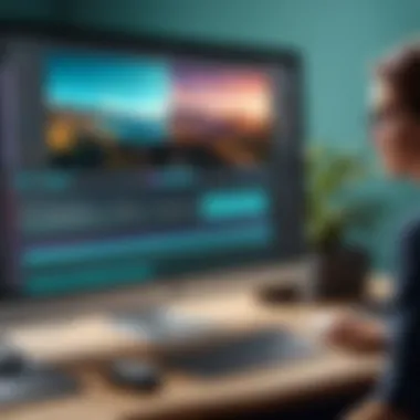 User-friendly interface of Filmora showcasing editing tools