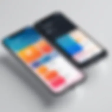 An overview of accessible app arrangements enhancing user experience on an iPhone.
