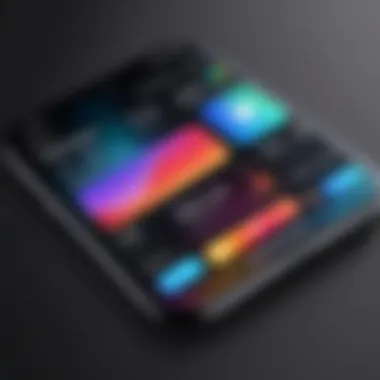 A vibrant display of widgets seamlessly integrated into the iPhone home screen.